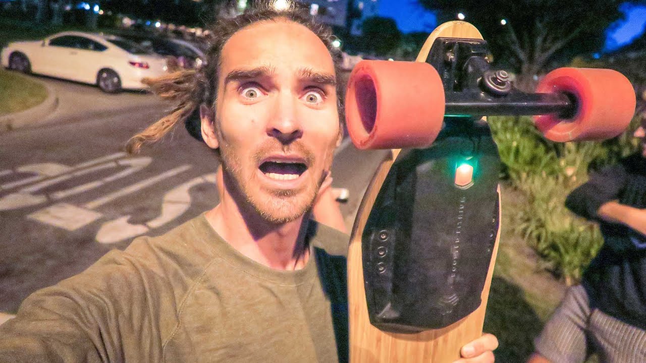 DANGEROUS ELECTRIC SKATEBOARD YouTube