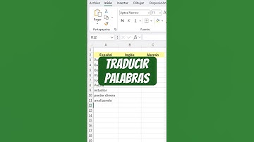 ¿Sabías que Excel también traduce idiomas? 😱✨