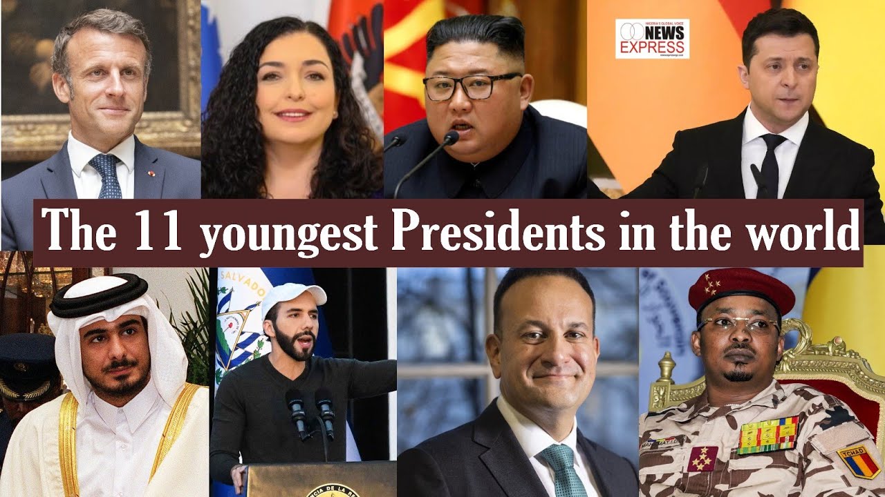The 11 youngest Presidents in the world - YouTube