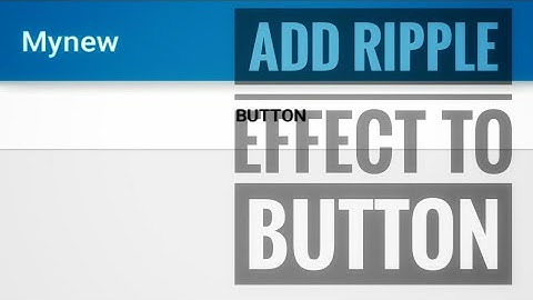 Add ripple effect to Button using Sketchware