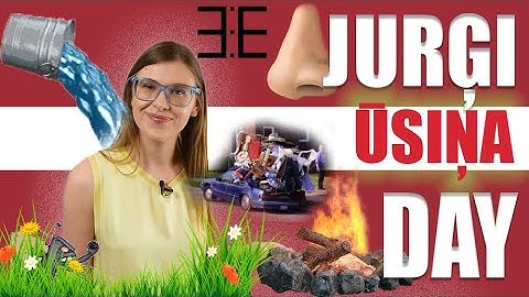 JURĢI/ŪSIŅA DIENA, How Latvian summer starts | IRREGULAR LATVIAN LESSON