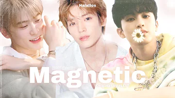 AI COVER | NCT U (Jaehyun, Taeyong, Mark) 'Magnetic (R&B Remix)' (가사)