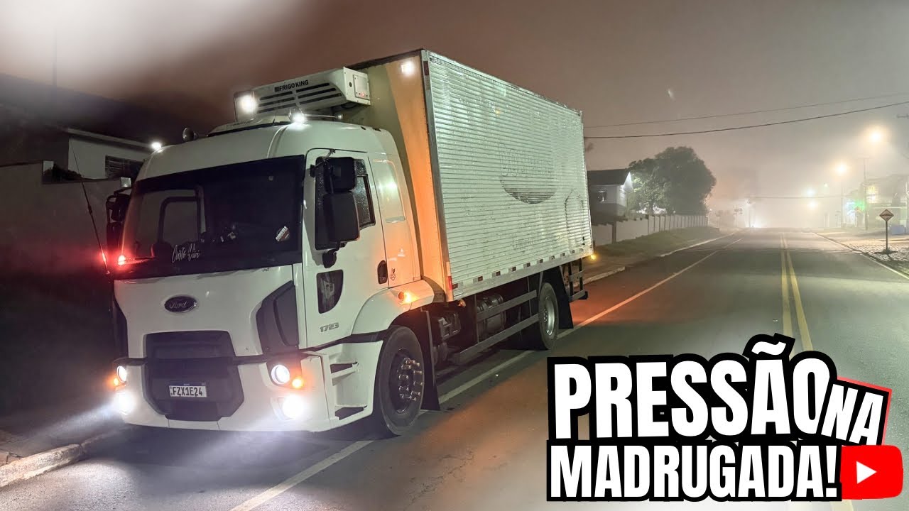 VIAJEI A MADRUGADA TODA COM SERRAÇÃO! 😰