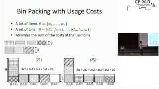 Bin Packing with Linear Usage Costs - An Application to Energy Management in Data Centres screenshot 1