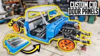 Custom Fabricating Chevy C10 Door Panels - 1972 Slammed & Supercharged C10 Ep 7 by Salvage to Savage 27,421 views 6 months ago 26 minutes