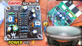 Sound Ka BAPP |😱 Powerful High gain Per-Amp Review Testing 500W Speaker फाड़ दिया! 🔥