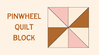 How to Sew a Pinwheel Quilt Block | 2025 Block of the Month