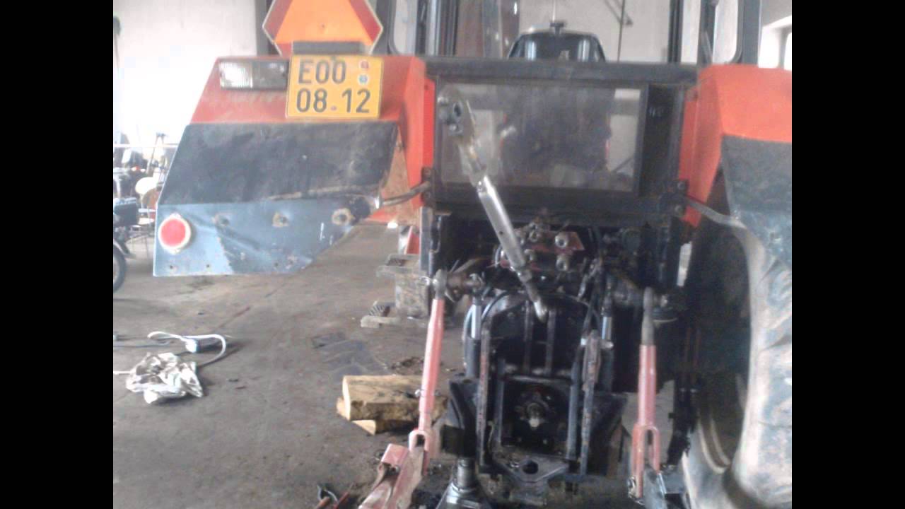 Zetor 16245 Crystal oprava náhonové spojky a brzd