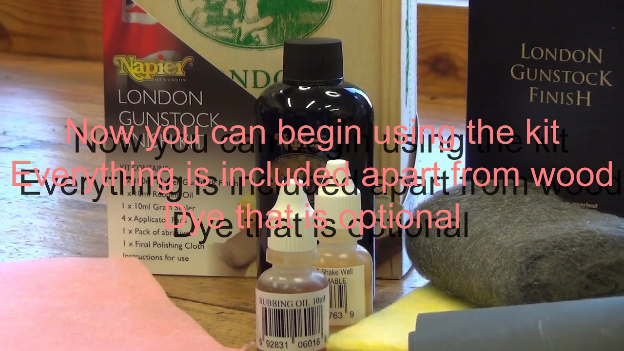 London Gun stock Finish YouTube