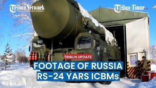 Russia Shows Footage Of Rs-24 Yars, Intercontinental Ballistic Missiles Icbms