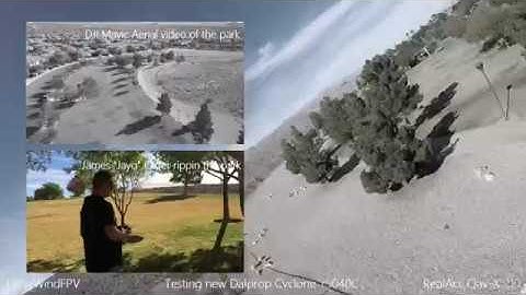 11-23-2017 Testing DalProps Cyclone T5040C props on RealAcc QAV X 210 quad