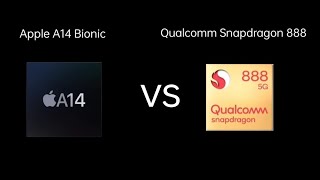 Snapdragon 888 vs apple a14 bionic, AnTuTu benchmark