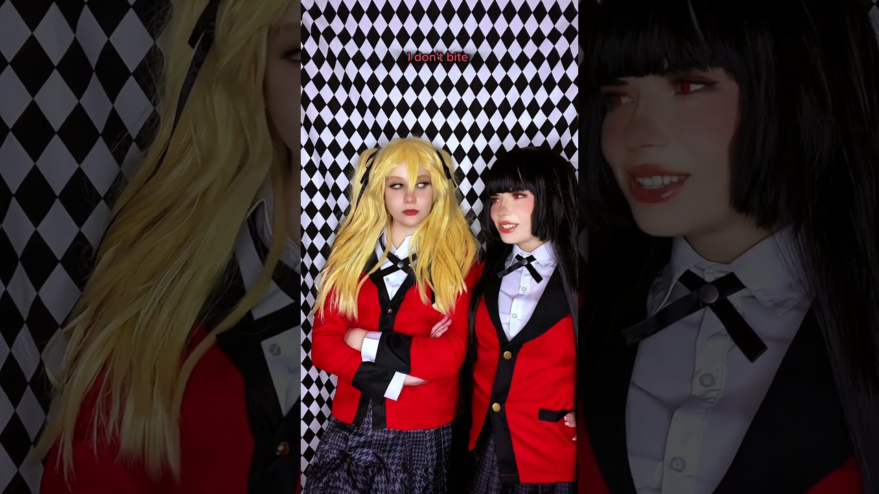 I don't bite | Yumeko Jabami and Mary Saotome (@witchera_) #cosplay | Kakegurui