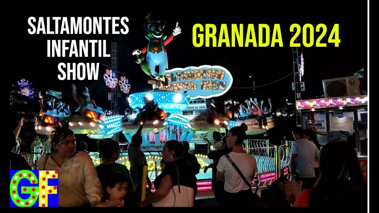 Saltamontes Infantil Show Feria de Granada 2024 (Atracc Salpi).