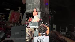 Holly Humberstone singing Cruel World live in Toronto at All Things Go on June 6/26