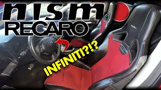 Installing Nismo Recaro Seats  Pt 3