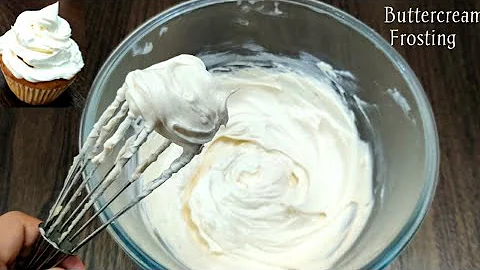 Make Perfect Silky Buttercream frosting in just 10 min|Buttercream frosting without Electric Beater