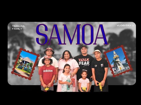 Samoa VLOG Day 1 - Departure from BNE arrived in Samoa, checked in at Tanoa Tusitala Hotel