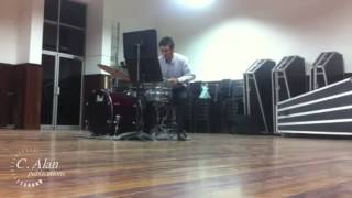 Six Ideas for Snare Drum, Bass Drum, & Cymbal by Dave Hollinden