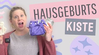 Hausgeburtskiste Für Unsere Alleingeburt - Das Kommt Rein