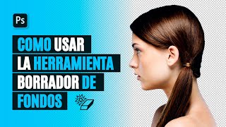QUITAR FONDO con BORRADOR MÁGICO en PHOTOSHOP | HERRAMIENTA BORRADOR MÁGICO | Como USARLA - TUTORIAL screenshot 3