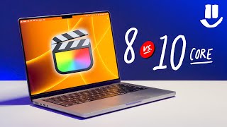 MacBook Pro 14 (2021) 8 vs 10 core: Video Editing ? Final Cut Pro speed test SURPRISING.