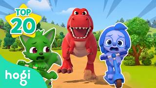 best songs month dinosaurs kids learn colors more hogi pinkfong