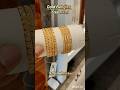 22K Hallmarked Gold Bangle Designs for Daily Wear