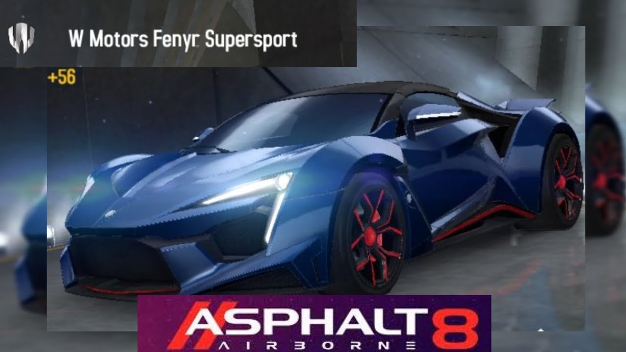 Asphalt 8 Airborne | Clásico | W Motors Fenyr Supersport Clase S 