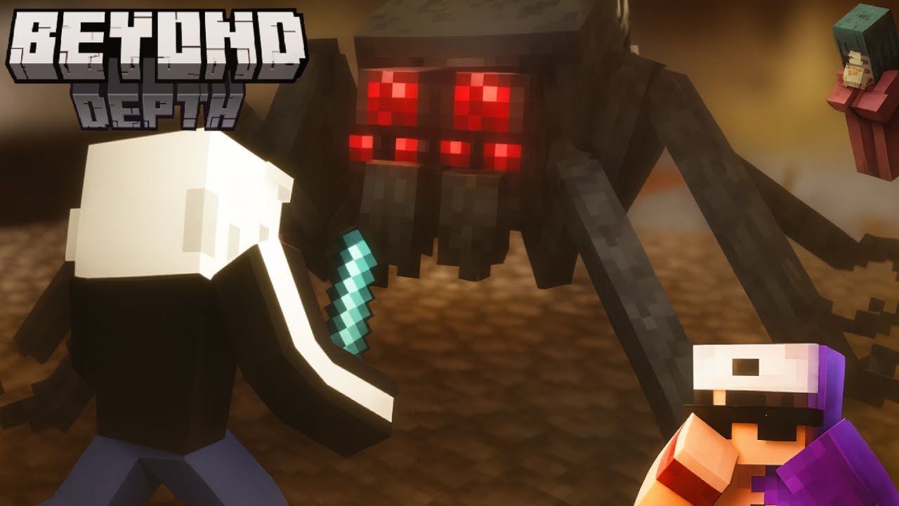 LA GRAN CUEVA Y LA MAMÁ ARAÑA | MINECRAFT #5