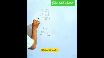 multiplication[✖️] without pen paper #shorts #viral #calculation #multiplication #mathshorts #cgl