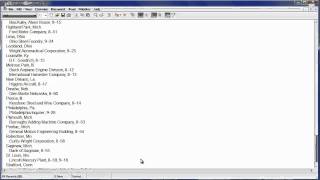 CINDEX Specifics 1 - Specifying Record Structure Wealth