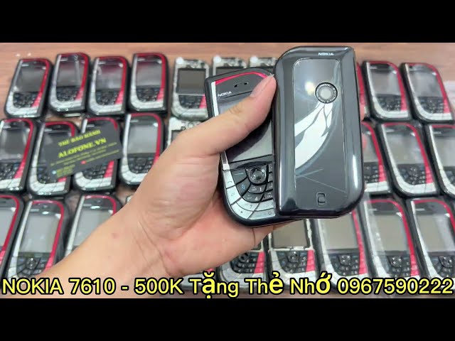 TẶNG THẺ NHỚ NOKIA 7610 Chính hãng bảo hành 12 tháng Bật 4K lên xem nhé các anh