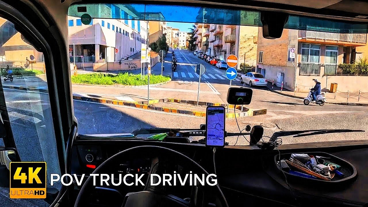 POV Truck Driving 🇮🇹 Italy | VolvoFH