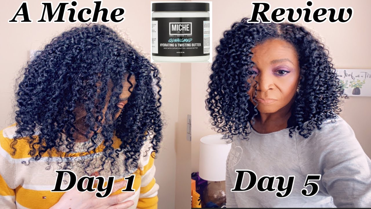 A Review Of Miche Quenched Hydrating & Twisting Butter | Twist Out | Type 4 Natural | Shirley Ann