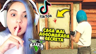 TESTEI os TIK TOKS mais VIRAIS DO GTA V no JOGO!! ENCONTREI CASA ASSOMBRADA do DINHEIRO SECRETA...