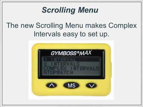 Gymboss MAX Features