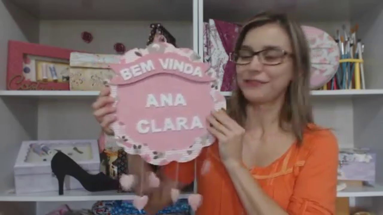 Faça o Enfeite de porta maternidade do seu filho facilmente !!!