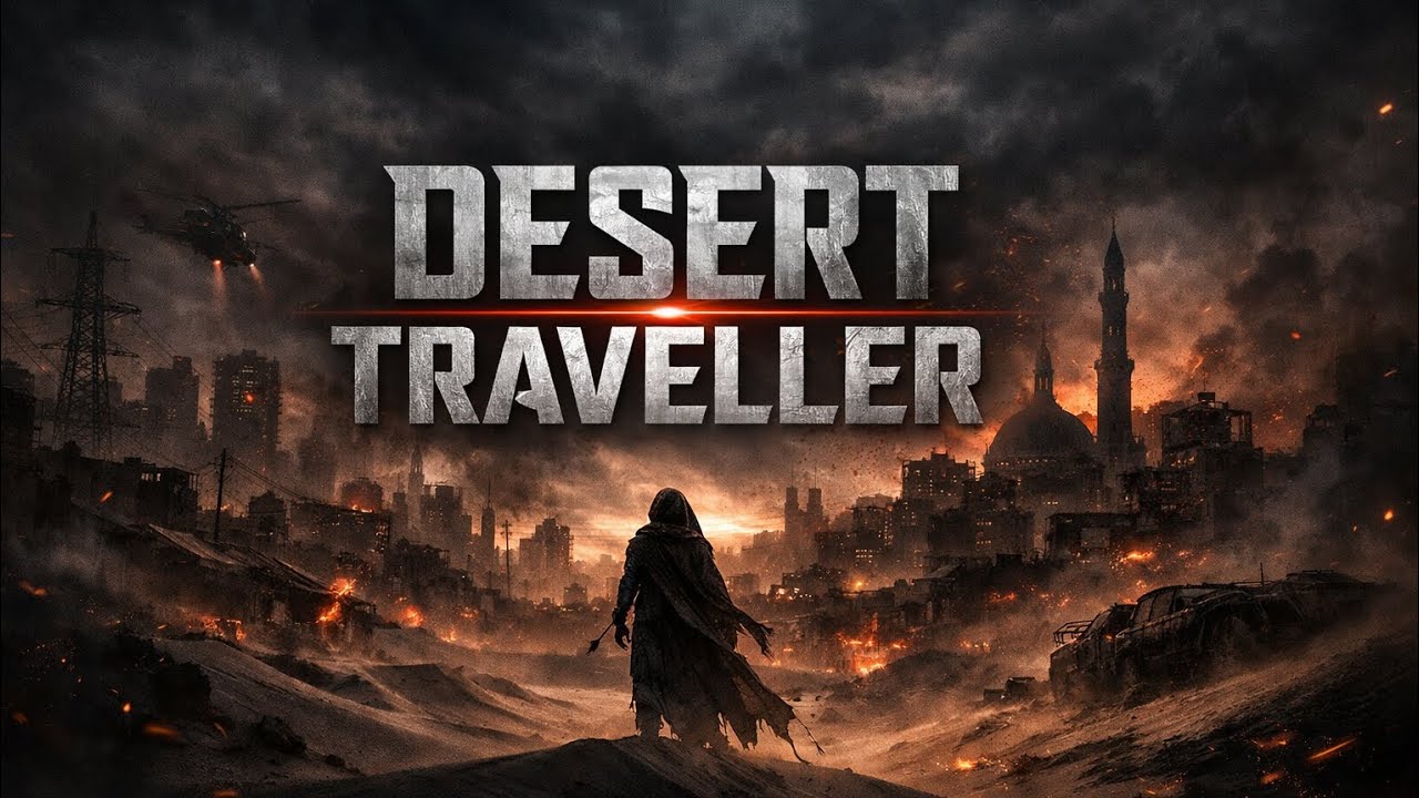 DESERT TRAVELLER 🌑🔥 | Dark Cinematic Remix | Turkish Folk x Saz x Industrial EDM | Gritty 808 Anthem