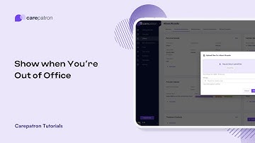 Carepatron Tutorials: Show When You