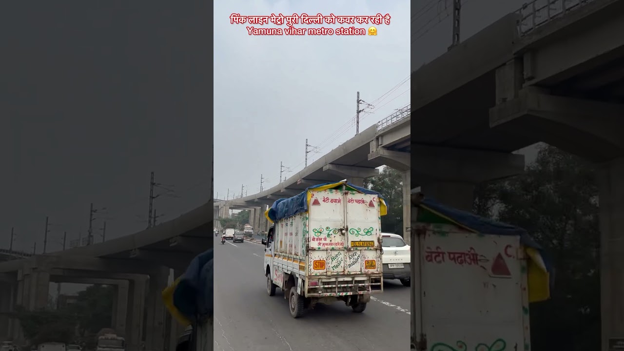 YAMUNA VIHAR METRO 😳 