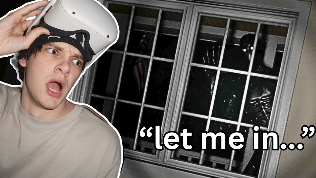 I played a VR HORROR GAME for the first time and it scared the poopoo outta me...