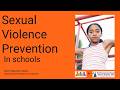 Sexual Violence Prevention in Schools (Presentation)