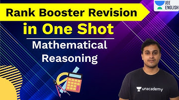 JEE: Mathematical Reasoning | Rank Booster Revision | JEE English | JEE Math | Abhinav Jha