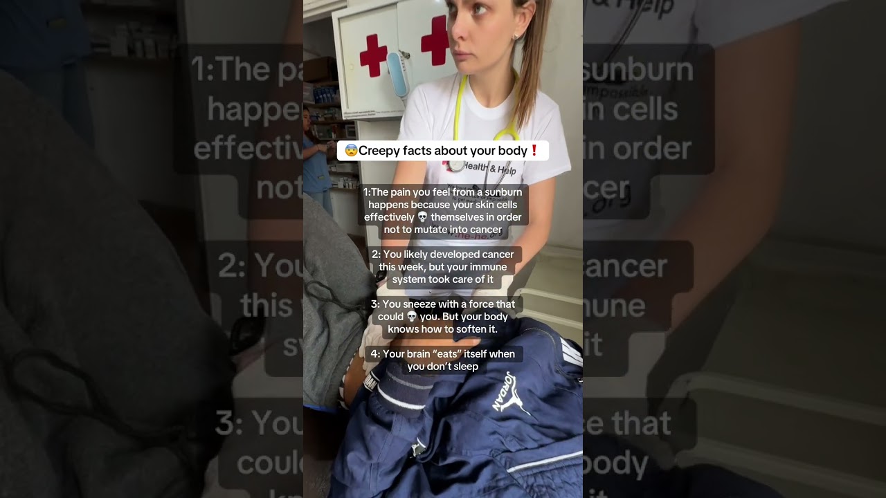 Creepy yet amazing facts about your body