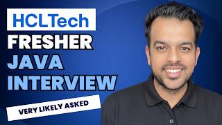 Fresher Java Interview Reality (HCL Questions You’ll Face)