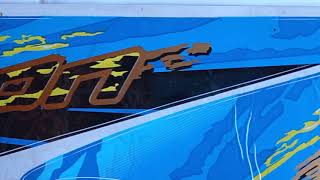 Striping Stiker Lis Variasi Motor Honda Beat FI New Tahun 2017 2018 Icon Sport Biru