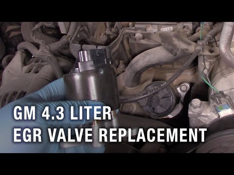 GM 4.3 Liter EGR Valve Replacement - YouTube
