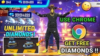 How To Get Free Diamond in Free Fire Without Paytm || No app no paytm get free diamond in free fire screenshot 1
