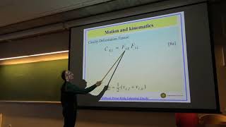 Prof. Hassanizadeh at PoreLab, 2/7, part 1/2 - Fundamentals of multiphase flow in porous media